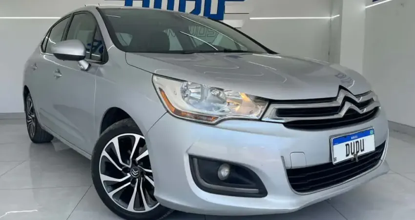 Citroen C4 lounge 2014 2.0 mpfi tendence 16v flex 4p manual