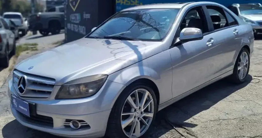 Mercedes-benz C 200 k 2008 1.8 avantgarde kompressor gasolina 4p automático