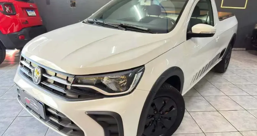 Volkswagen Saveiro 1.6 TRENDLINE CS - Branca - 2024/2025