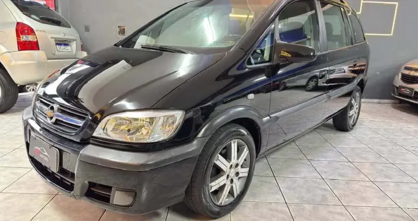 Chevrolet Zafira 2.0 ELITE AUT. 7 LUGARES  TOP DE LINHA  - Preta - 2011/2012