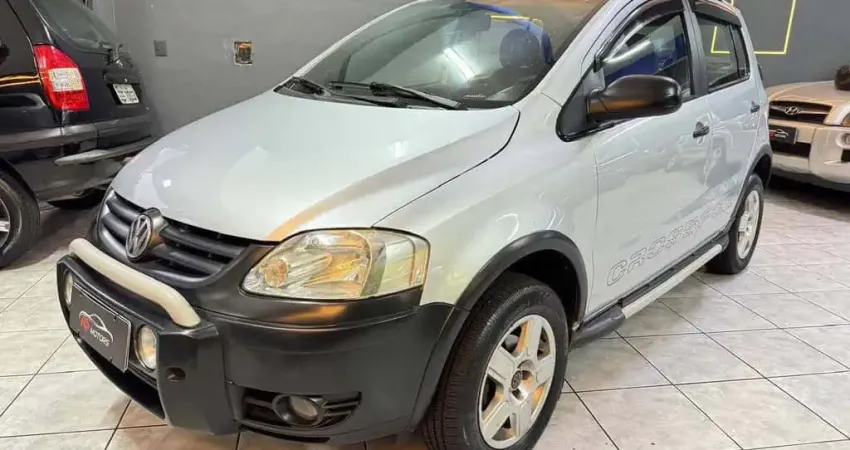 Volkswagen CrossFox 1.6 Mi Flex Completo C/ Couro - Prata - 2006/2006
