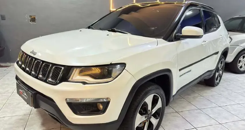 Jeep Compass 2.0 LONGITUDE 4X4 DIESEL  - Branca - 2017/2017