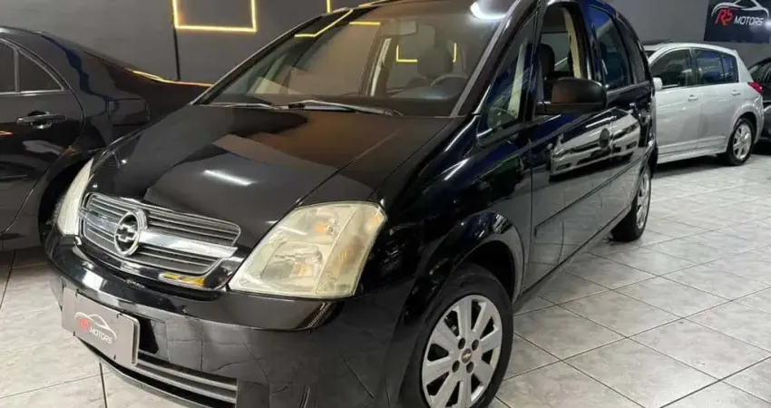 Chevrolet Meriva 1.8 FLEX 4P  - Preta - 2004/2004