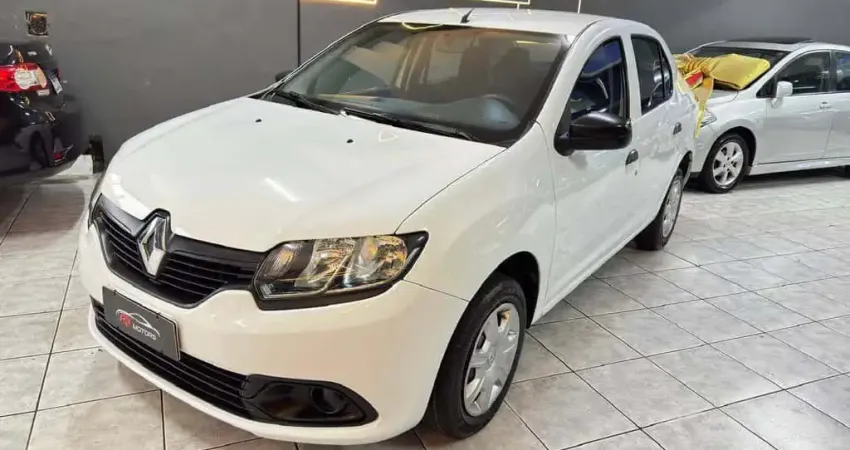 Renault Logan 1.0 AUTHENTIQUE MANUAL - Branca - 2019/2020