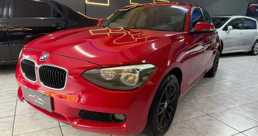 BMW 116 I 1.6 GASOLINA 4P AUTOMÁTICO - Vermelha - 2012/2012