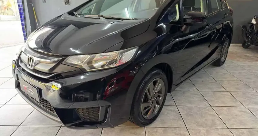 Honda Fit LX 1.5 Flexone 16V 5p Aut.  - Preta - 2014/2015