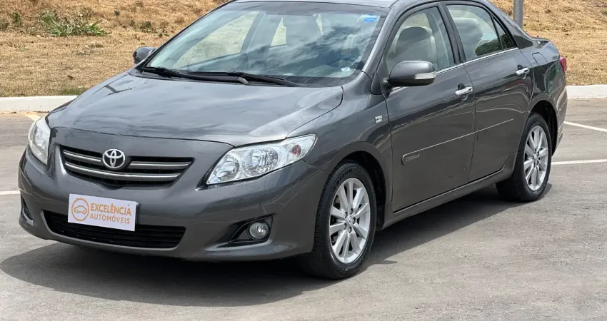 Toyota Corolla 2009 – O sedã mais confiável do Brasil