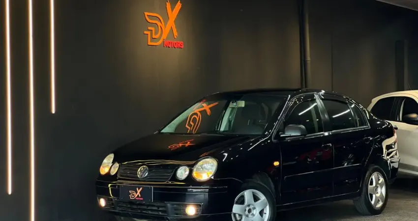 VOLKSWAGEN POLO SEDAN CONFORTLINE 2007 -  CARRO REVISADO!!