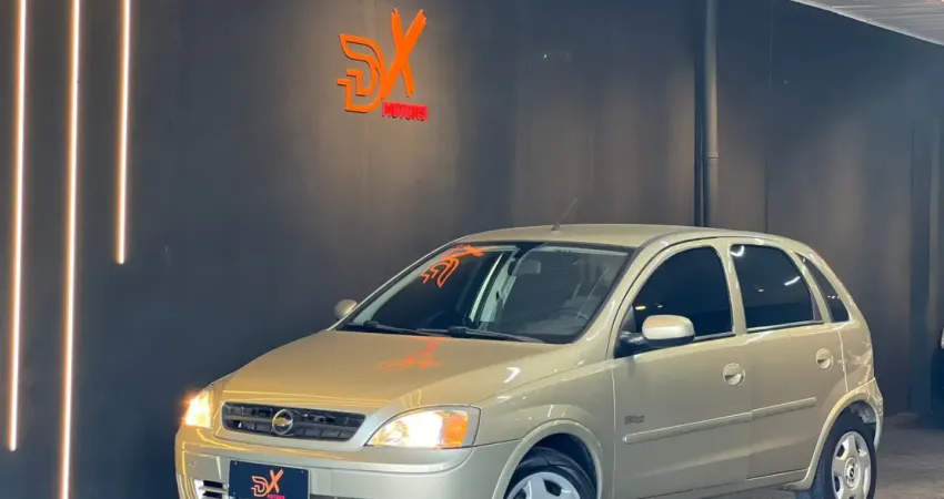 CORSA MAXX 1.0 ANO 2007 - AR GELANDO E COM MANUAL E CHAVE RESERVA