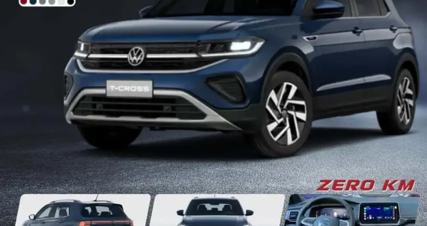 Volkswagen T-cross 2026 1.4 250 tsi total flex highline automático