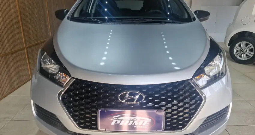 HYUNDAI HB20 UNIQUE 1.0 FLEX 2019, COM APENAS 50.000 KM EM ESTADO DE NOVO!