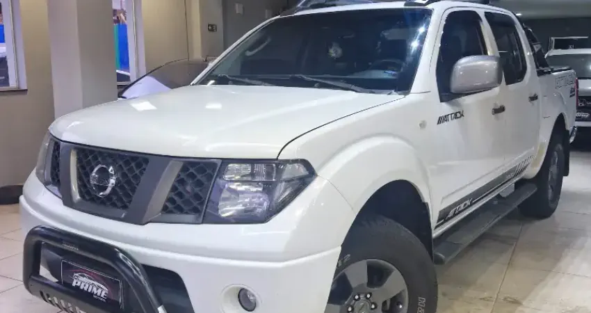 NISSAN FRONTIER SE ATTACK 4X4 2.5 TURBO DIESEL 2012 MECÂNICA 