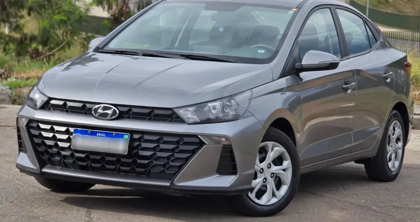 HYUNDAI - HB20S 1.0 COMFORT FLEX MEC. 2024 - CINZA/COMPLETO