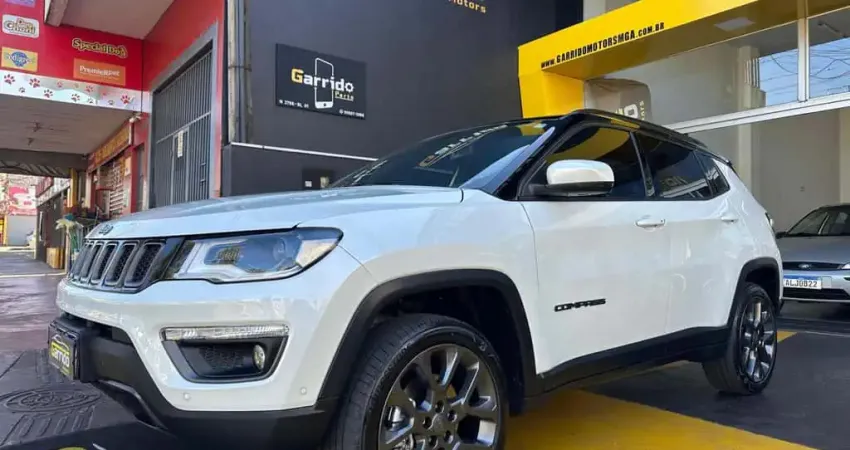 COMPASS S 4X4 DIESEL 2021 TETO PANORAMICO KM BAIXO SEM RETOQUE!!!