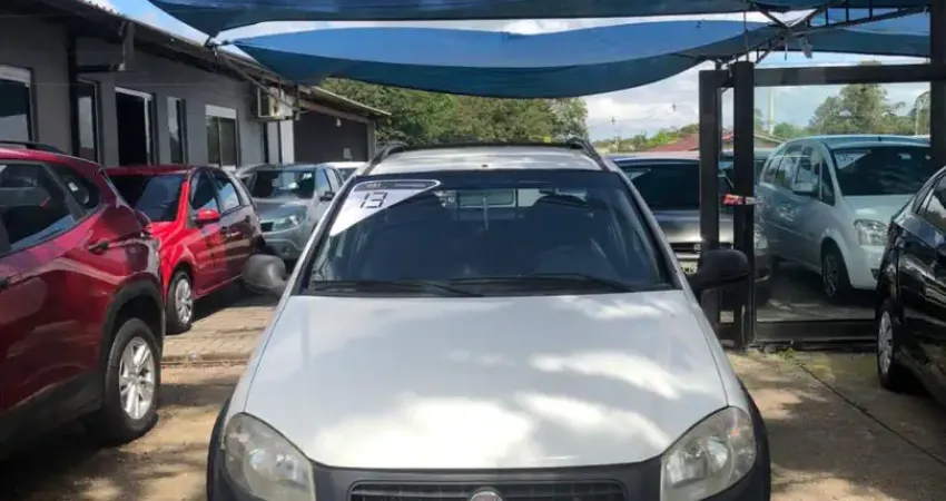 fiat strada working 1.4 impecavel! picape de confiança para suas viagens!