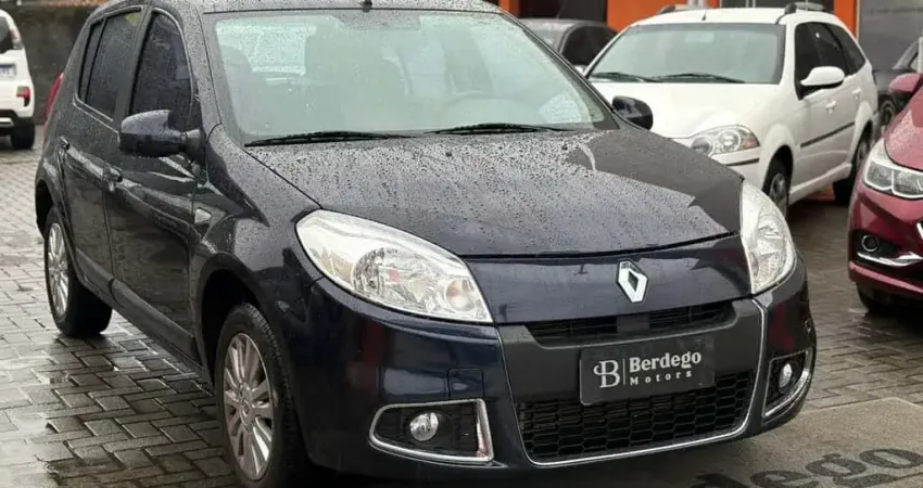 RENAULT SANDERO 1.6 PRIVILEGE 16V FLEX 4P AUTOMATICO 2012