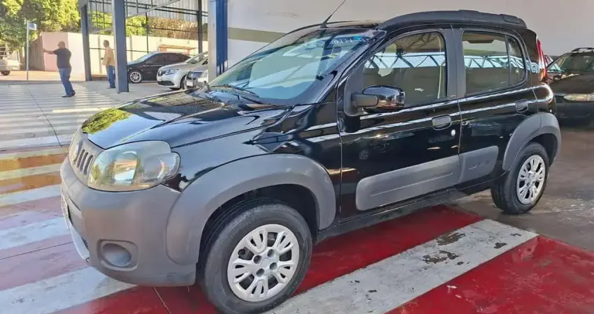 Fiat Uno WAY 1.4 EVO FIRE FLEX 8V 5P - Preta - 2010/2011