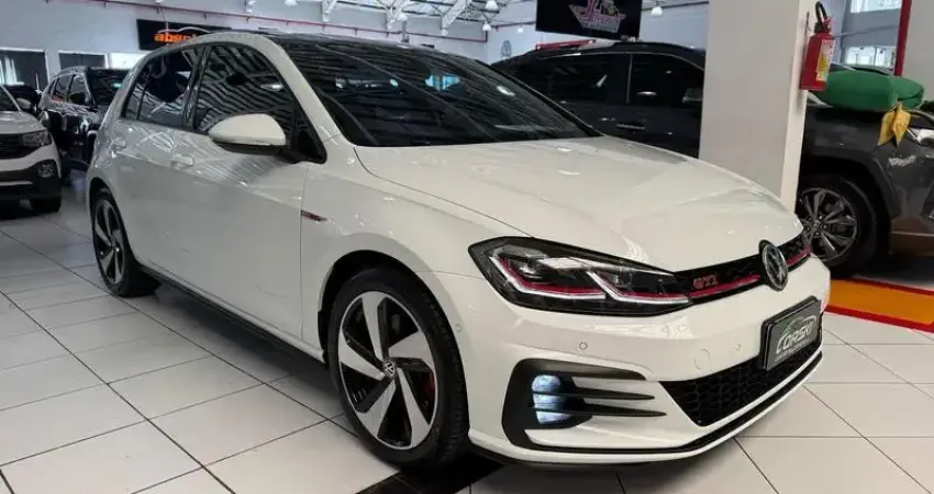 PERICIADO E APROVADO , 2019 VOLKSWAGEN GOLF 2.0 TSI GTI 16V TURBO GASOLINA 4P AUT