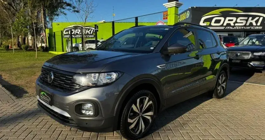 2022 VOLKSWAGEN T-CROSS COMFORTLINE 1.0 TSI FLEX 5P AUT.. PERICIADO E APROVADO