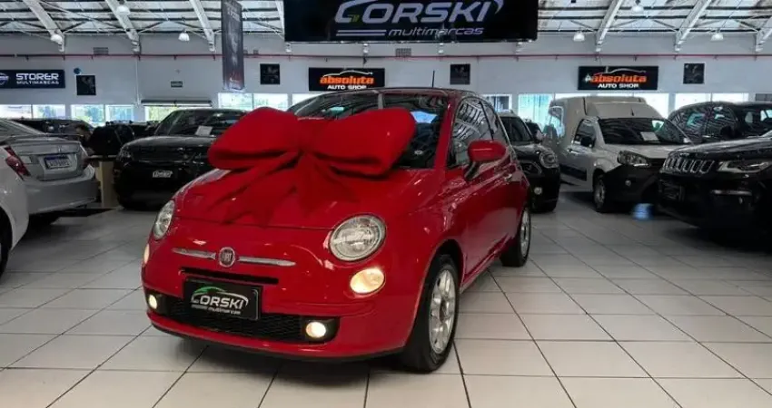 PERICIADO E APROVADO NO LAUDO CAUTELAR 2015 FIAT 500 CULT 1.4 MEC. EVO 8V (FLEX) IMP 2P