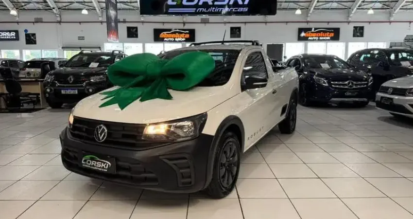 PERICIADO E APROVADO 2024 VOLKSWAGEN SAVEIRO ROBUST 1.6 TOTAL FLEX 16V