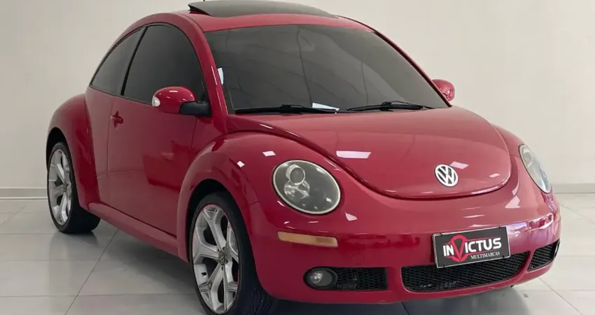  Volkswagen New Beetle 2.0 – Estilo, Potência e Exclusividade!  New Beetle 2.0