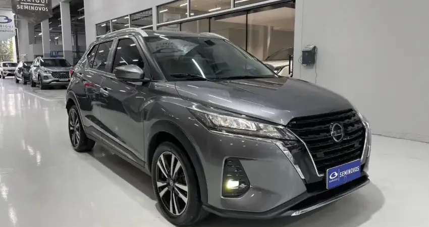 Nissan Kicks Exclusive 1.6 Automático, o SUV que é pura tecnologia, conforto e sofisticação! Com int