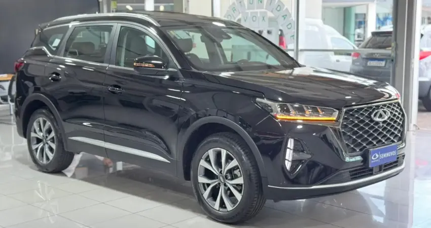 Chegou o Tiggo 7 Pro Max Drive 1.6 Turbo Automático, o SUV que impressiona em design, conforto e des