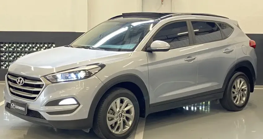 Apresento a você a HYUNDAI TUCSON GLS 1.6 16V TURBO AT — um SUV completo, moderno