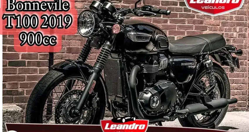 TRIUMPH BONNEVILLE T100 BLACK 2018/2019