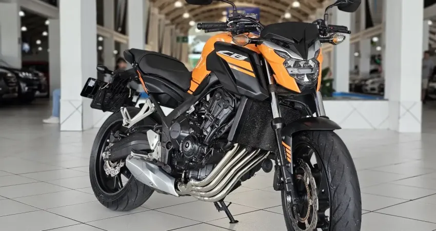 Cb 650F Com Apenas 19 Mil KM Em Ótimo Estado Conforto Para Cidade e Rodovia