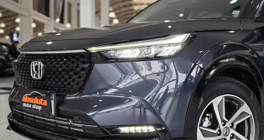 HONDA HR-V 1.5 DI I-VTEC TURBO FLEX TOURING CVT 2025/2025 AZUL COM APENAS 12.000 KM