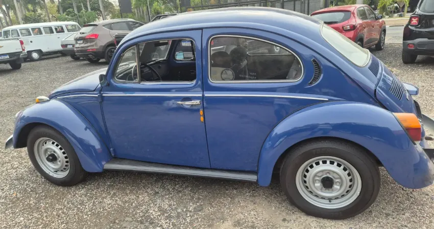 Fusca 1300 azul inteiro restaurado.Carro pronto.Fusca tem historia