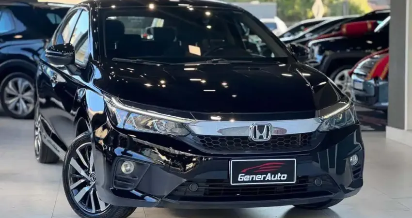 Honda City Hatchback EXL 1.5 Flex 16V Aut.  - Preta - 2023/2023