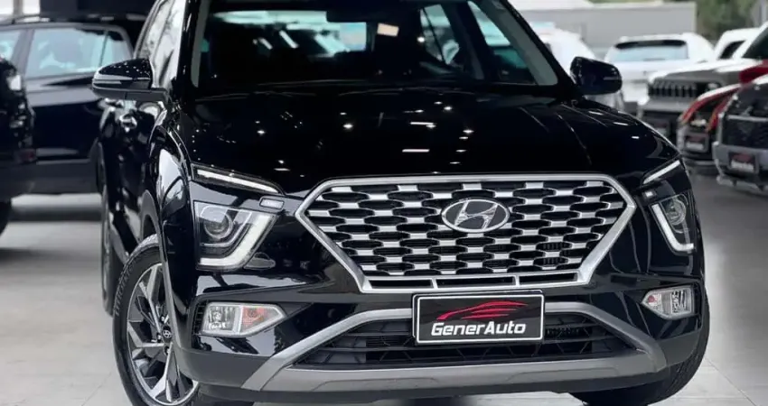 Hyundai Creta Limited 1.0 TB 12V Flex Aut.  - Preta - 2022/2022