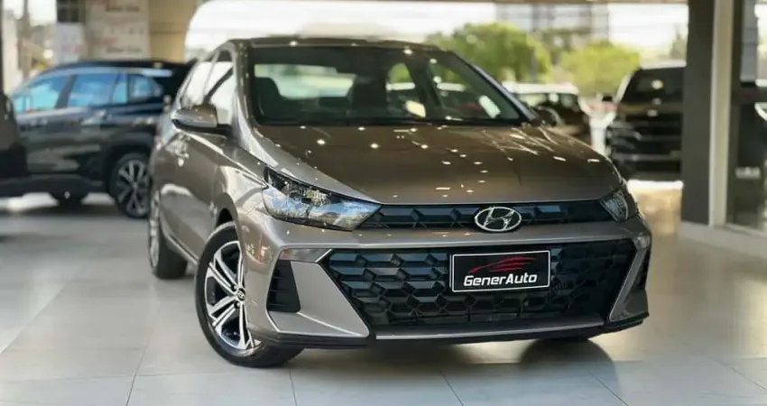 Hyundai HB20S Comfort 1.0 TB Flex 12V Aut.  - Prata - 2023/2024