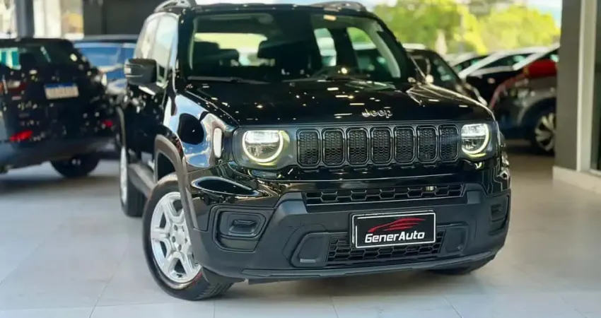 Jeep Renegade 1.3 TURBO - Preta - 2023/2024