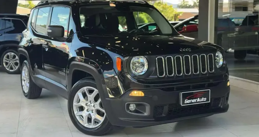 Jeep Renegade Sport 1.8 4x2 Flex 16V Mec.  - Preta - 2017/2017