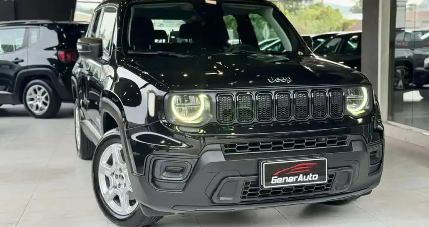 Jeep Renegade Sport T270 1.3 TB 4x2 Flex Aut.  - Preta - 2022/2022