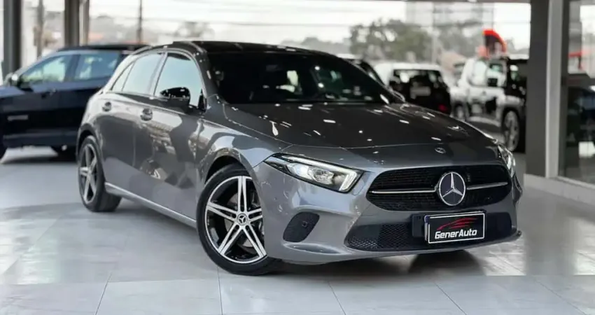 Mercedes-Benz Classe A A 250 2.0 TB Sport Aut.  - Cinza - 2018/2019