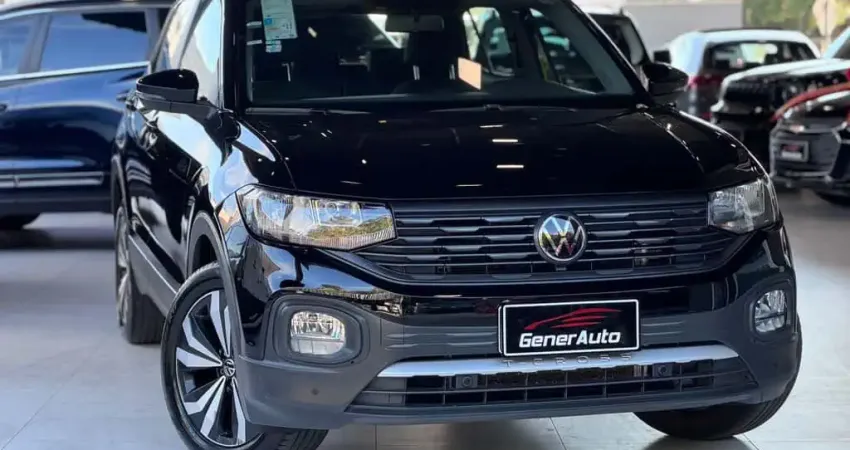 Volkswagen T-Cross 200 TSI 1.0  Flex 12V 5p Aut.  - Preta - 2022/2022