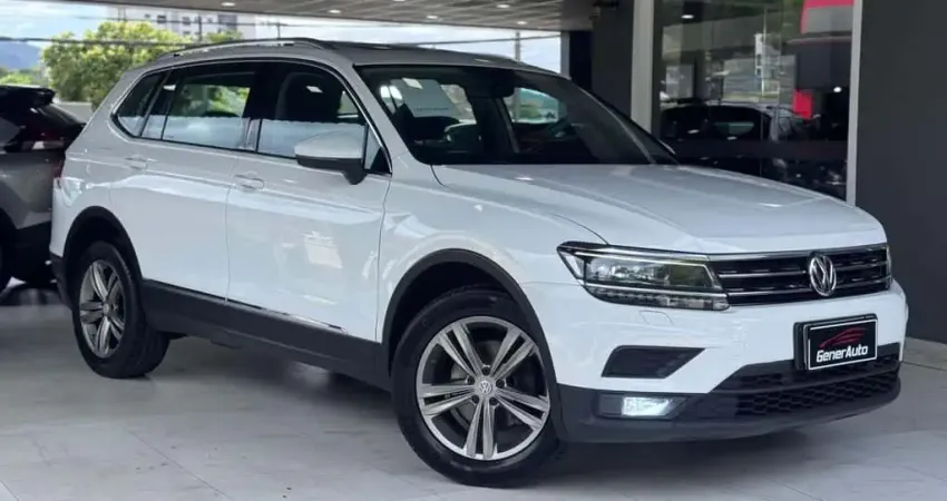 Volkswagen Tiguan Allspac Comf 250 TSI 1.4 Flex  - Branca - 2018/2019