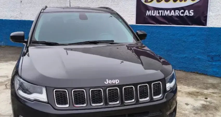 JEEP COMPASS LONGITUDE 2.0 FLEX AUTOMÁTICO 2019 COMPLETO E ELEGANTE