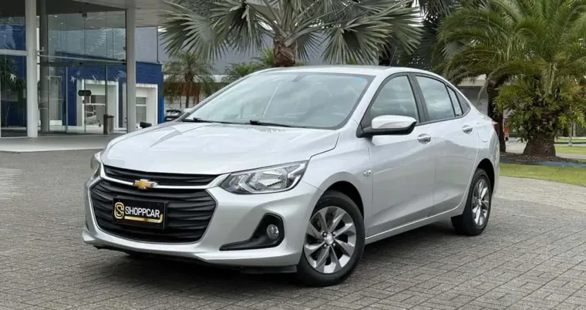 Chevrolet Onix SEDAN Plus LTZ 1.0 12V TB Flex Mec.  - Prata - 2020/2021