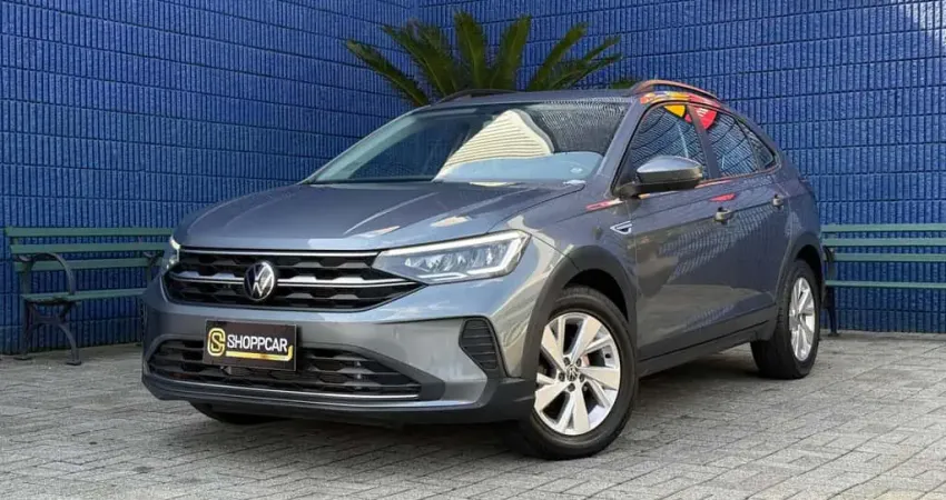Volkswagen Nivus Comfortline 1.0 200 TSI Flex Aut.  - Cinza - 2023/2024