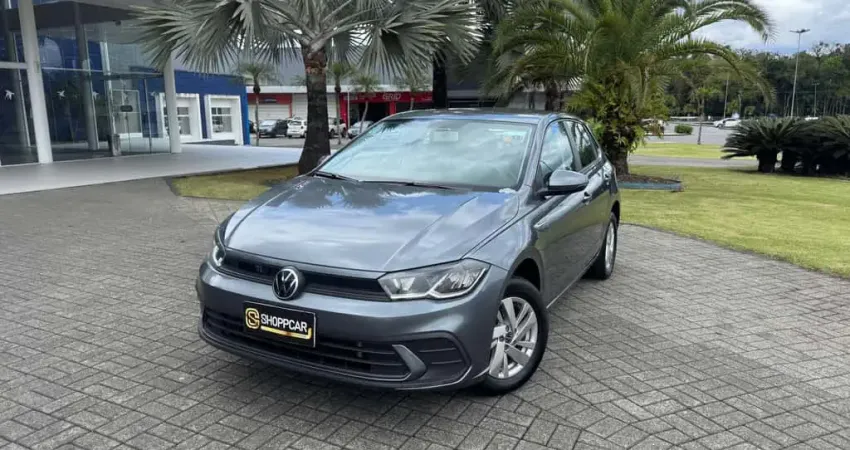Volkswagen Polo Comfortline TSI 1.0 Flex 12V Aut.  - Cinza - 2023/2024