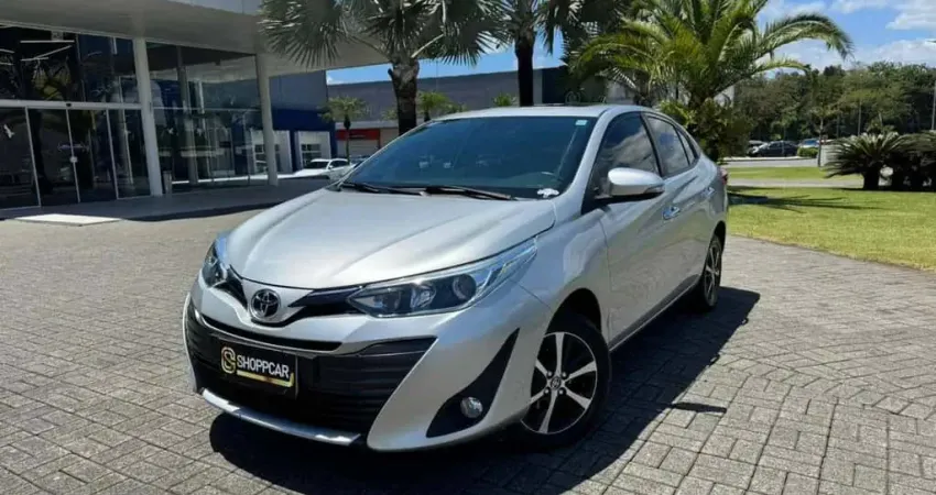 Toyota Yaris XLS Sedan 1.5 Flex 16V 4p Aut. - Prata - 2019/2019