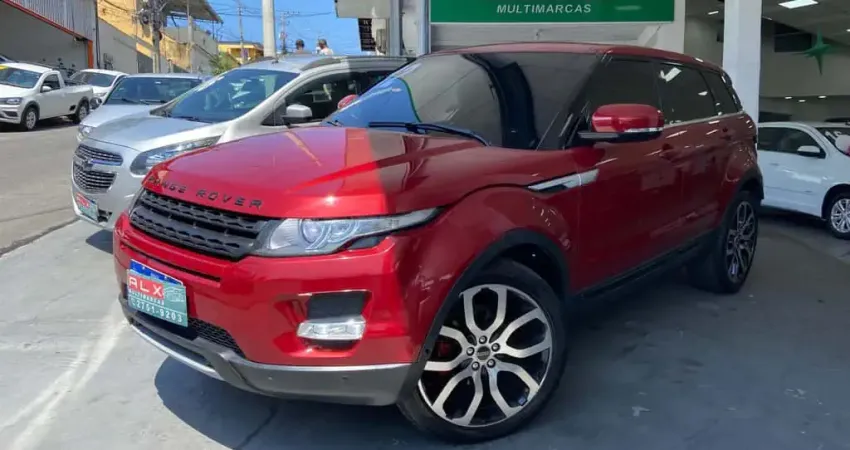 Land rover Range rover evoque 2012 2.0 prestige tech 4wd 16v gasolina 4p automático