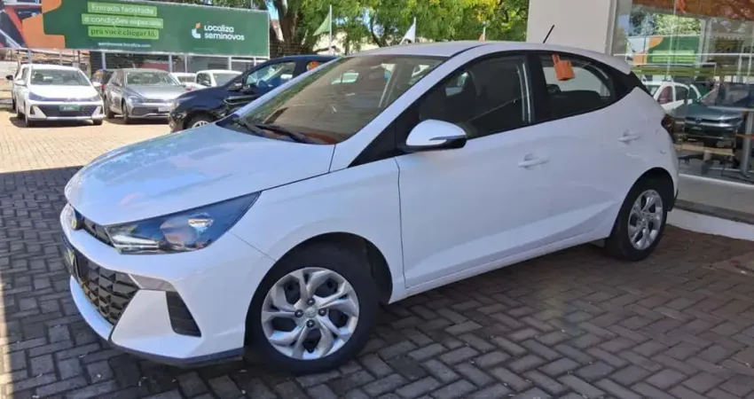 Hyundai Hb20 2025 1.0 12v flex comfort plus manual