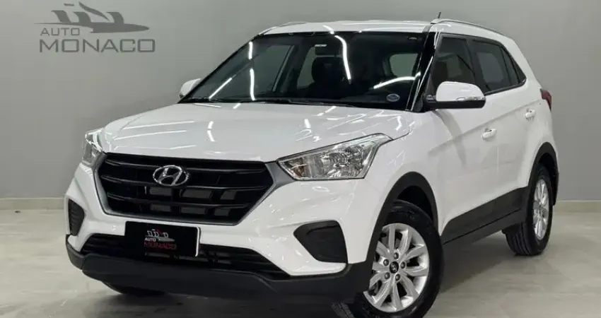 HYUNDAI CRETA SMART 1.6 AUTOMÁTICO 2020 – CONFORTO, TECNOLOGIA E ESTILO EM UM SÓ SUV